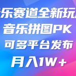 （9933期）音乐赛道新玩法，纯原创不违规，所有平台均可发布 略微有点门槛，但与收…