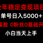 （9798期）小游戏月入15w+，全年稳定变现项目，普通小白如何通过游戏直播改变命运