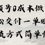 （9216期）视频号0成本做玄学轻松交付一单赚200引流方式简单快捷（教程+软件）