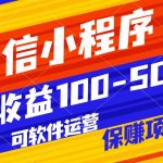 腾讯官方项目，可软件自动运营，稳定有保障，日均收益100-500+