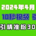 （10088期）2024最新抖音豪车EOM视频方法，日引300+兼职创业粉