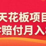 赔付天花板项目拆分，网诊赔付月入8W+-【仅揭秘】