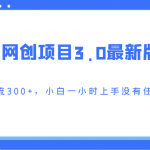 抖音网创项目3.0最新版本，每天引流300+，小白一小时上手没有任何难度