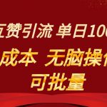 INS互赞赚美元，0成本，可批量，无脑点赞即可，单日100美元