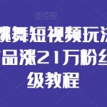 AI美女跳舞短视频玩法详解，26个作品涨21万粉丝，保姆级教程