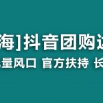 （9062期）【蓝海项目】抖音团购达人 官方扶持项目 长期稳定 操作简单 小白可月入过万