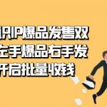 2023知识IP-爆品发售双阶班，左手爆品右手发售，开启批量收钱