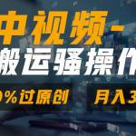 （8907期）无脑双重去重原创视频，100%中视频+视频号分成计划，一键多平台发布小白…