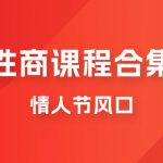 情人节风口，卖“性商”课合集(海王秘籍),一单99，一周能卖100单！暴力掘金！