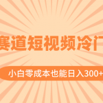 （8346期）情感赛道短视频冷门玩法，小白零成本也能日入300+（教程+素材）