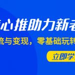 （7925期）随心推-助力新老号，引流与变现，零基础玩转投放（7节课）