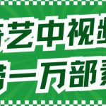 （7228期）爱奇艺中视频玩法，不用担心版权问题（详情教程+一万部素材）