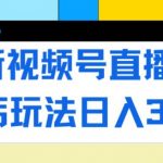 最新视频号直播卖惨乞讨玩法，流量嘎嘎滴，轻松日入300+