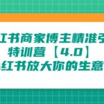 （6796期）小红书商家 博主精准引流特训营【4.0】用小红书放大你的生意势能