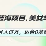 （6619期）短视频蓝海项目，美女车载U盘，轻松月入过万，适合0基础小白