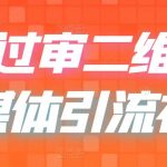 （6517期）二维码过咸鱼 小红书检测，引流神器，AI二维码，自媒体引流过审