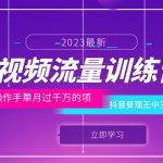 （6276期）短视频流量训练营：百万操作手单月过千万的项目：抖音变现王中王 能力超强