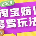 （5928期）最新淘宝辱骂赔FU玩法，利用工具简单操作一单赔FU300元【仅揭秘】