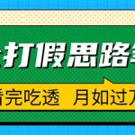 （5800期）职业打假人必看的全方位打假思路笔记，看完吃透可日入过万（仅揭秘）