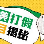 （5759期）号称一单赚6000医美0成本打假项目，从账号注册到实操全流程（仅揭秘）