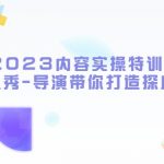 （5669期）2023内容实操特训营，真人秀-导演带你打造探店IP