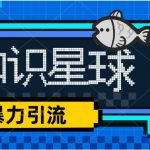 （5265期）价值1980，知识星球课程，流量堆积器，冷门暴力引流项目，全网最新玩法，