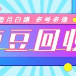 （4887期）最新京东代挂京豆回收项目，单号每月白嫖几十+多号多撸【代挂脚本+教程】