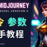 （4873期）Midjourney新手入门教程，轻松创作顶级图像，命令参数-新手教程