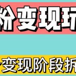 （4808期）0-1快速了解男粉变现三种模式【4.0高阶玩法】直播挂课，蓝海玩法