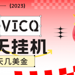 （4750期）最新国外VICQ一对一视频无人直播自动聊天挂机 单号一天6-10美金(脚本+教程)