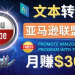 （4303期）利用Ai工具制作Top10类视频,月赚3000美元以上–不露脸，不录音！