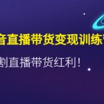 （4498期）2022抖音直播带货变现训练营，带你收割直播带货红利！