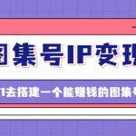 （4489期）图集号IP变现，0-1去搭建一个能赚钱的图集号（文档+资料+视频）无水印