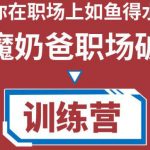 （4215期）恶魔奶爸职场破局训练营1.0，教你职场破局之术，从小白到精英一路贯通