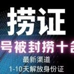 2023年最新抖音八大技术，一证多实名，秒注销，断抖破投流，永久捞证，钱包注销，跳人脸识别，蓝V多实