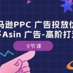 亚马逊PPC 广告投放优化：亚马逊多Asin 广告-高阶打法内训班-9节课