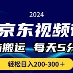 （10899期）最新京东视频带货，无脑搬运，每天5分钟 ， 轻松日入200-300＋