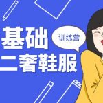 0基础入局二奢鞋服训练营，十二年奢侈品创业导师分享（20节课）