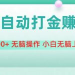 （11481期）游戏全自动搬砖，日入1000+ 无脑操作 小白无脑上手