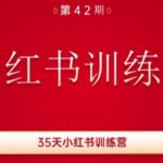 35天小红书训练营(42期)，用好小红书，做你喜欢又擅长的事，涨粉又赚钱